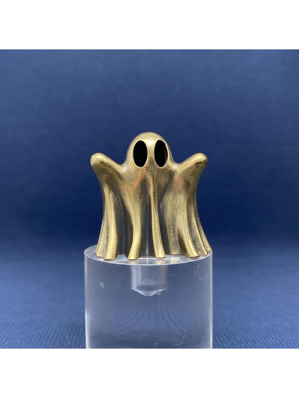 Brass Ghost Miniature Figurine Sculpture - Picture 1 of 3